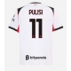 AC Milan Christian Pulisic #11 Borta matchtröja 2025-26 Kortärmad Billigt